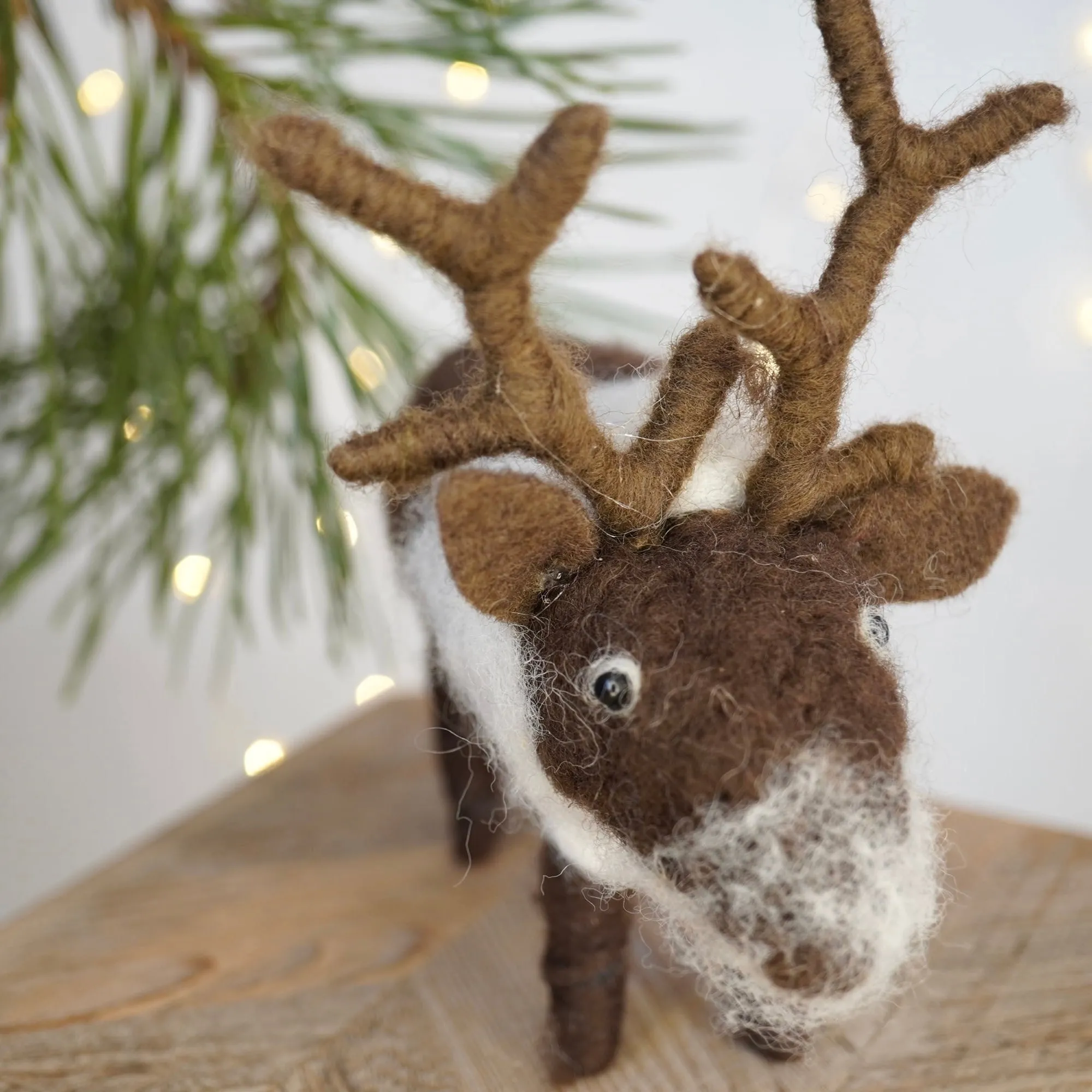 Needle-Felted Reindeer