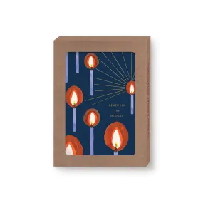 New! Remember The Miracle Boxed Hanukkah Cards