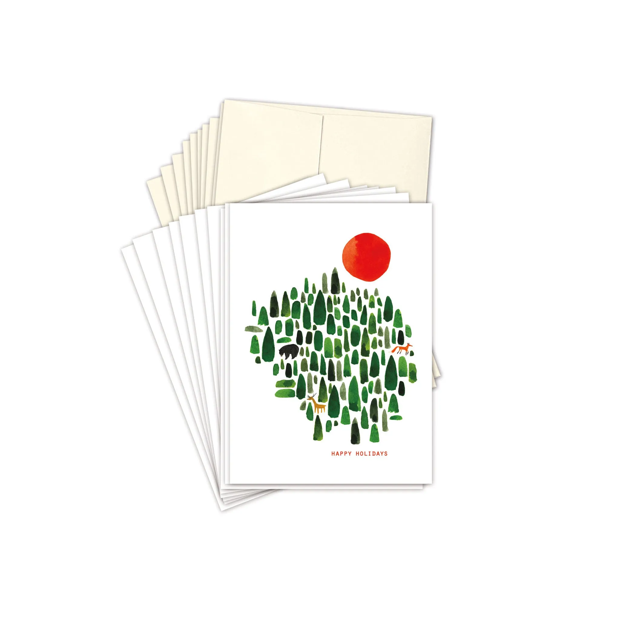 New! Winter Forest Boxed Holiday Cards