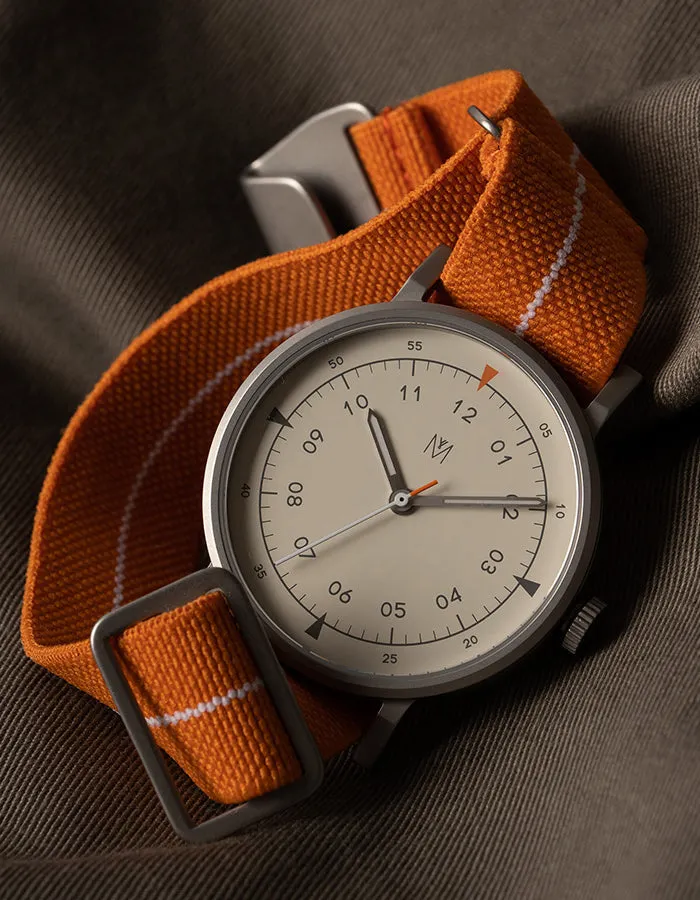 Orange Parachute Watch Strap