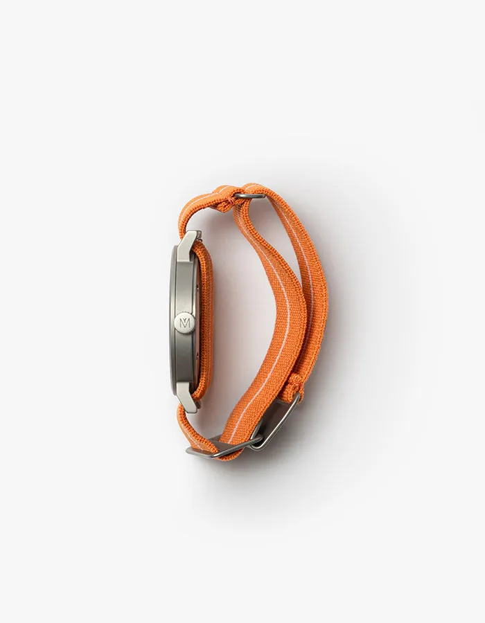 Orange Parachute Watch Strap