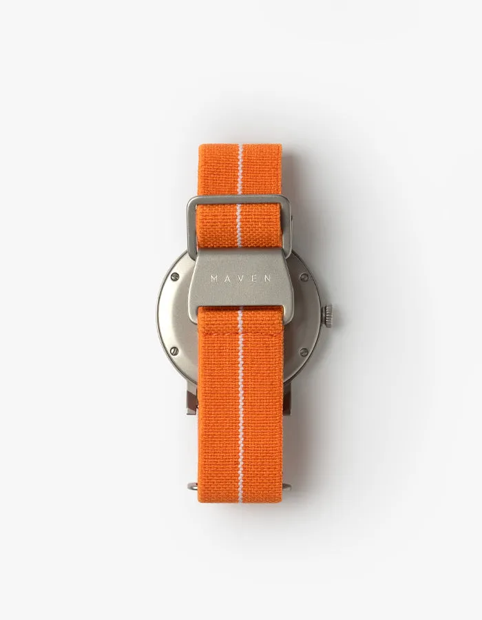 Orange Parachute Watch Strap