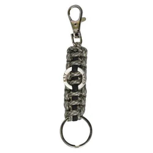 Paracord - with Clip, Green Camo-Black