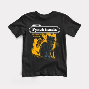 Pyrokinesis For Kitties Toddler Tee