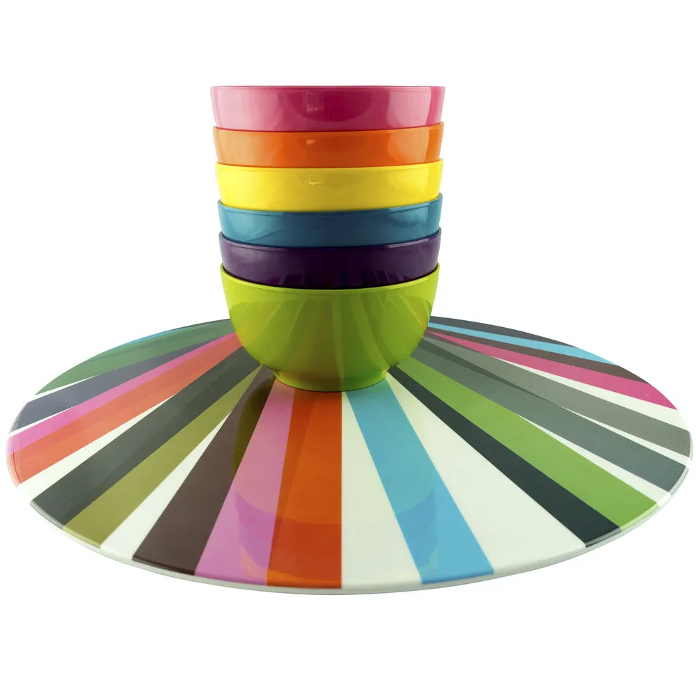 Rainbow Small Bowl Set