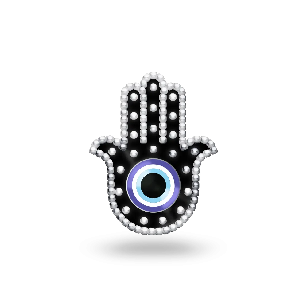 Ray Of Light Hamsa Charm Bracelet