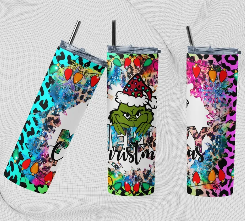 Spooky Christmas Tumblers