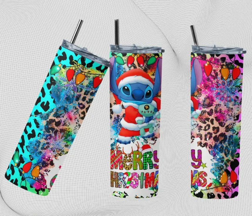 Spooky Christmas Tumblers