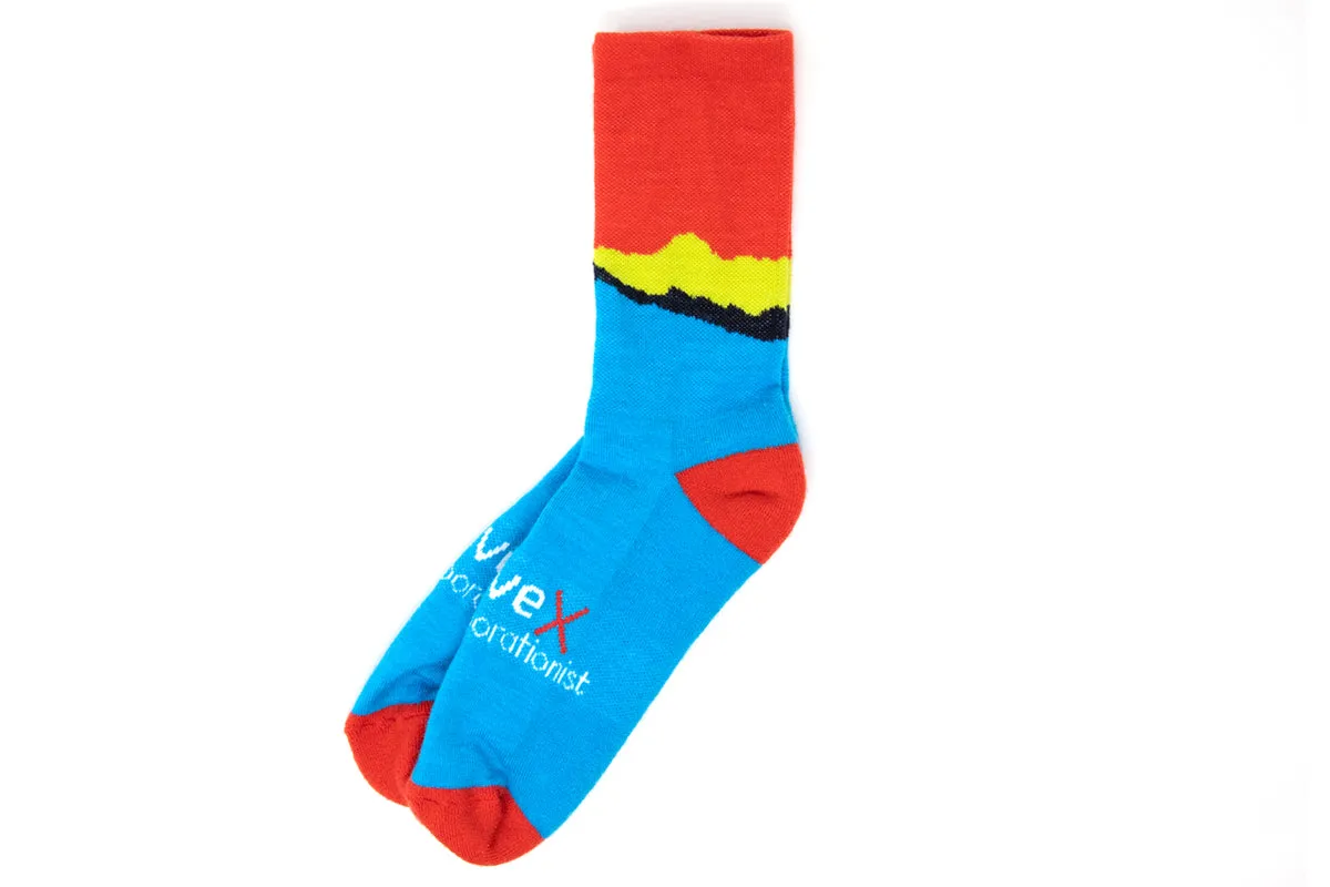 swrve x The Collaborationist merino socks