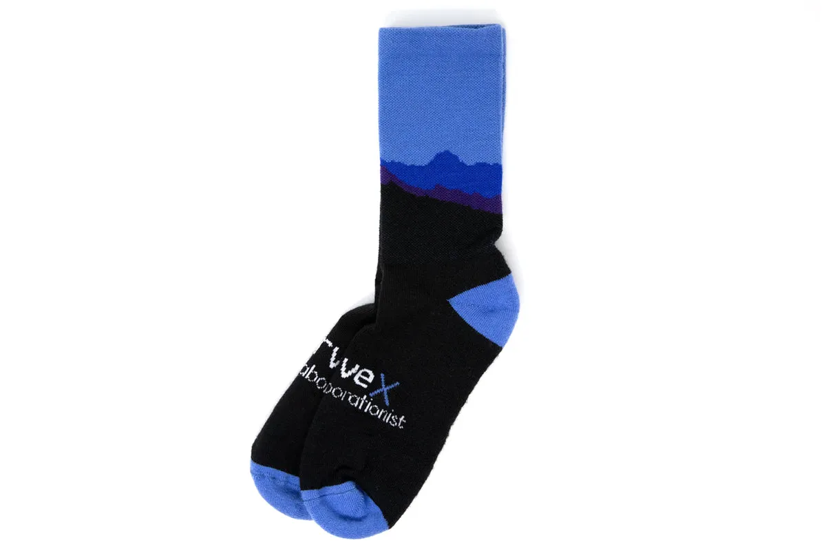 swrve x The Collaborationist merino socks