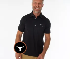 Texas - Coach's Performance Players Shirt - Longhorn - Black