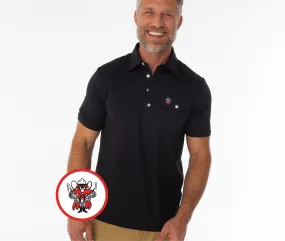 Texas Tech - Coach's Performance Players Shirt - Raider Red - Black