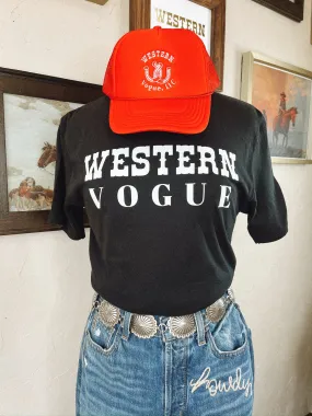 The Retro Western Vogue T-Shirt-Large