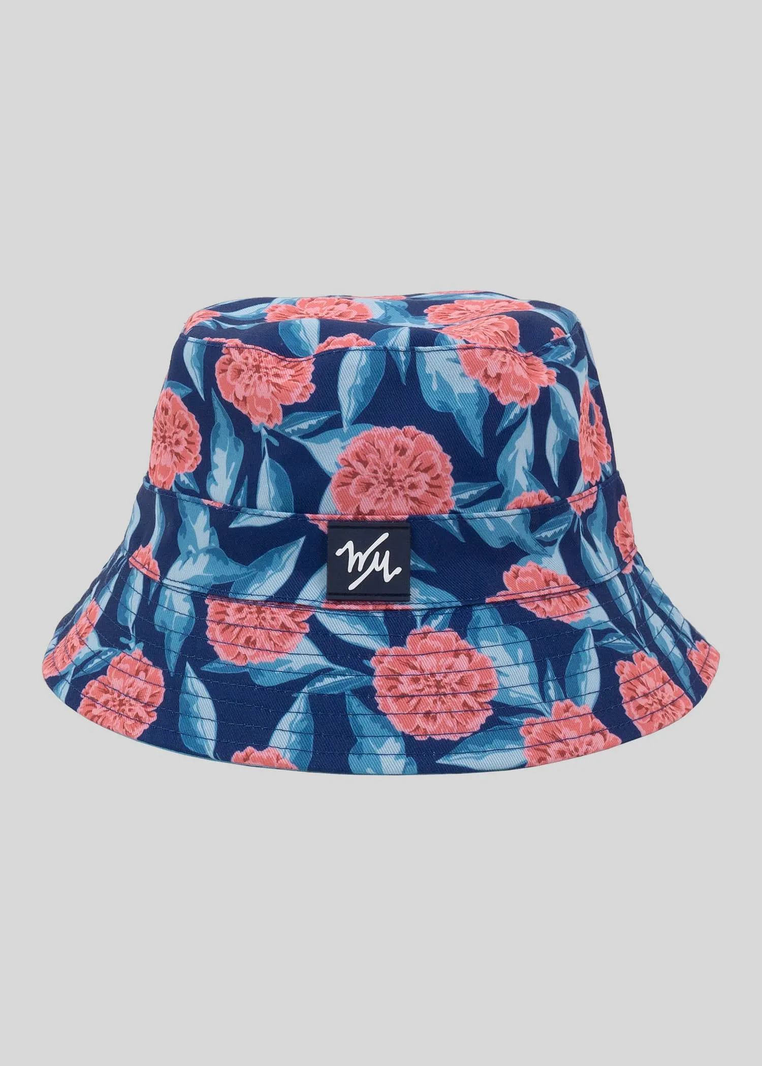 Tropical Mums Bucket Hat | Navy